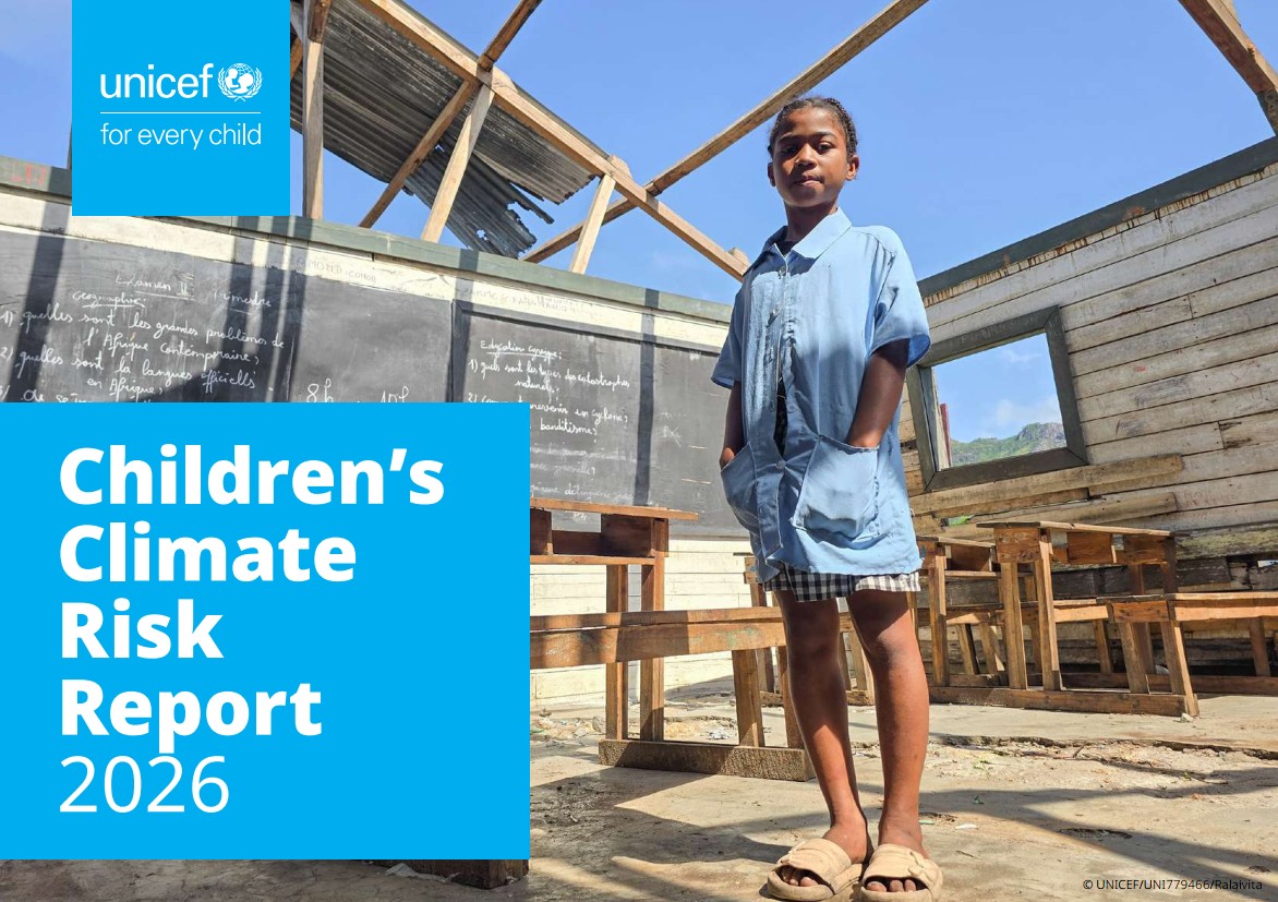 Raport UNICEF: Ponad miliard dzieci na świecie żyje w cieniu zagrożeń klimatycznych
