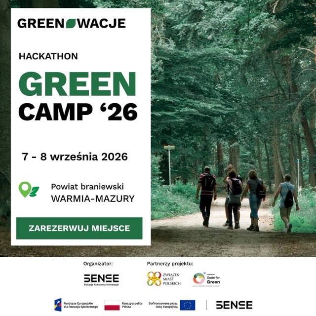GREEN CAMP 2026. Two days of work on ideas for a green future